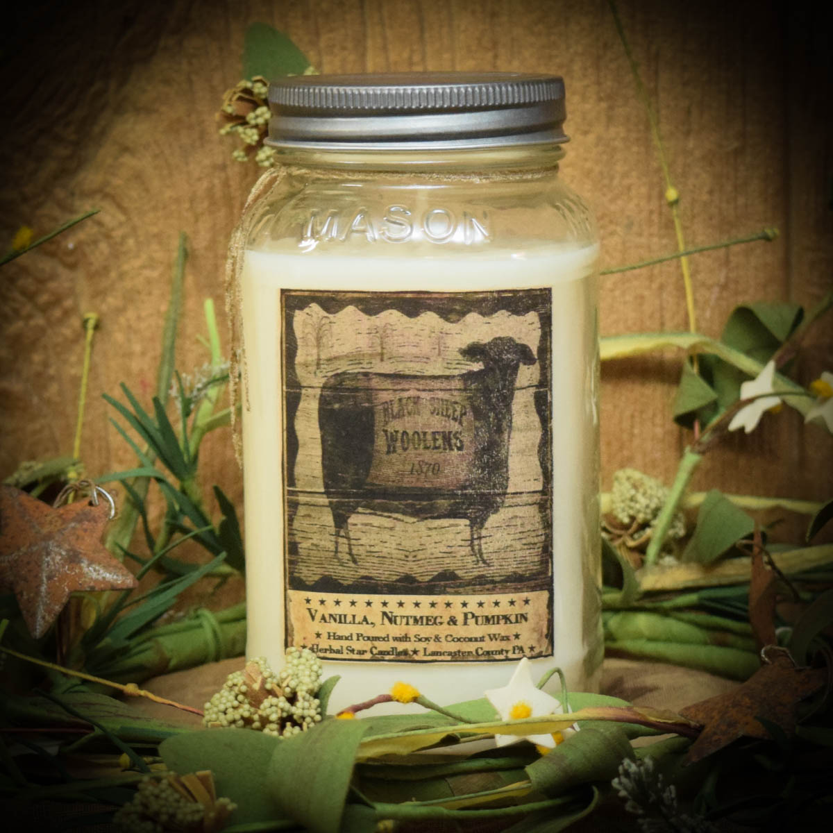 Herbal Star Candles