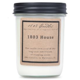 1803 HOUSE-14OZ JAR CANDLE