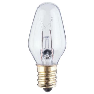 4 Watt C7 Incandescent Light Bulb - Two Pack