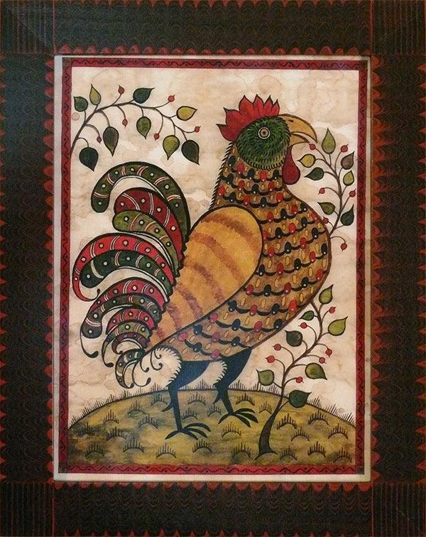 Rooster Fraktur