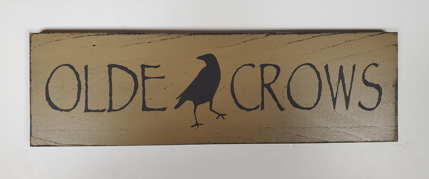 Olde Crows Sign
