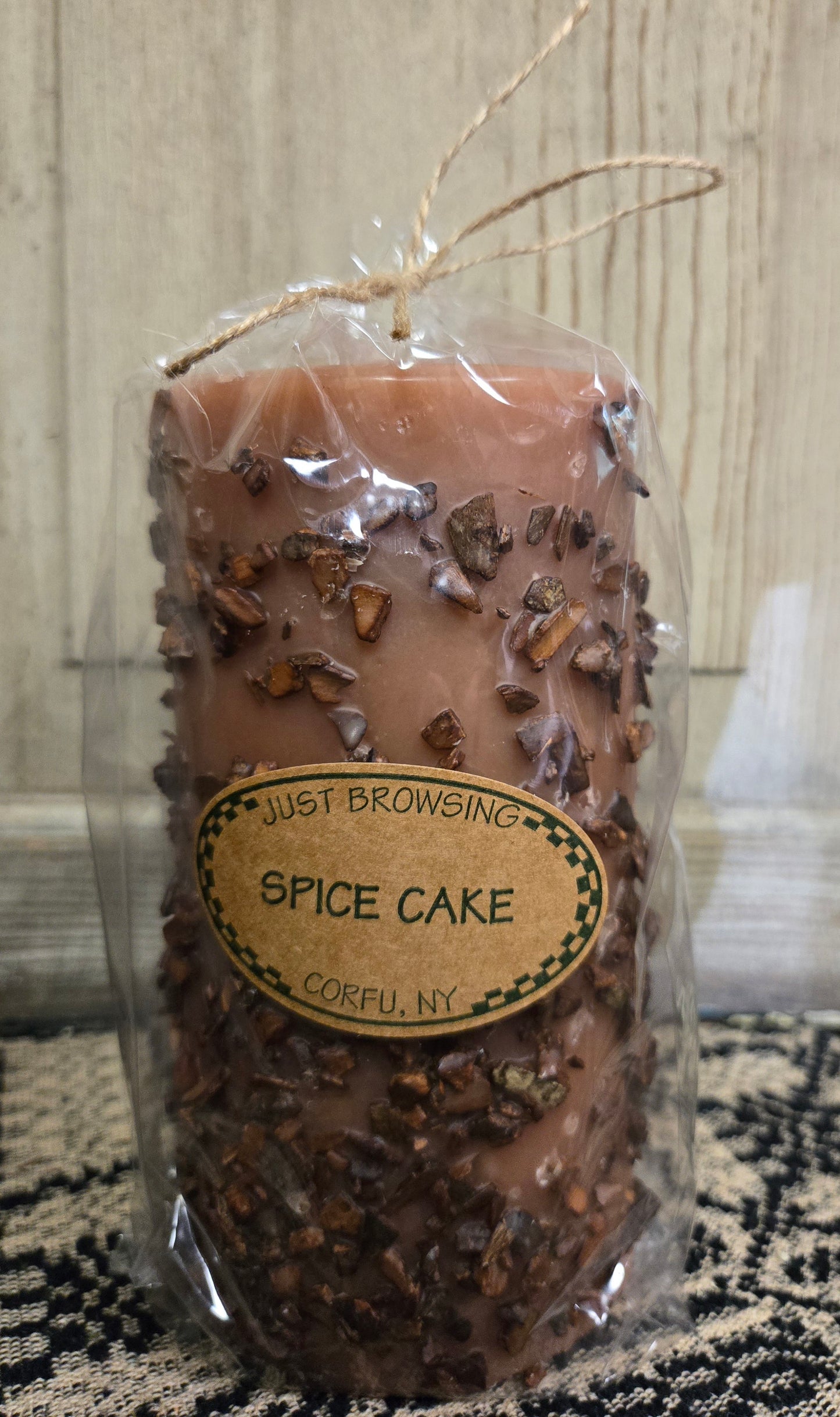 Spice Cake Pillar Candle 3 x 6