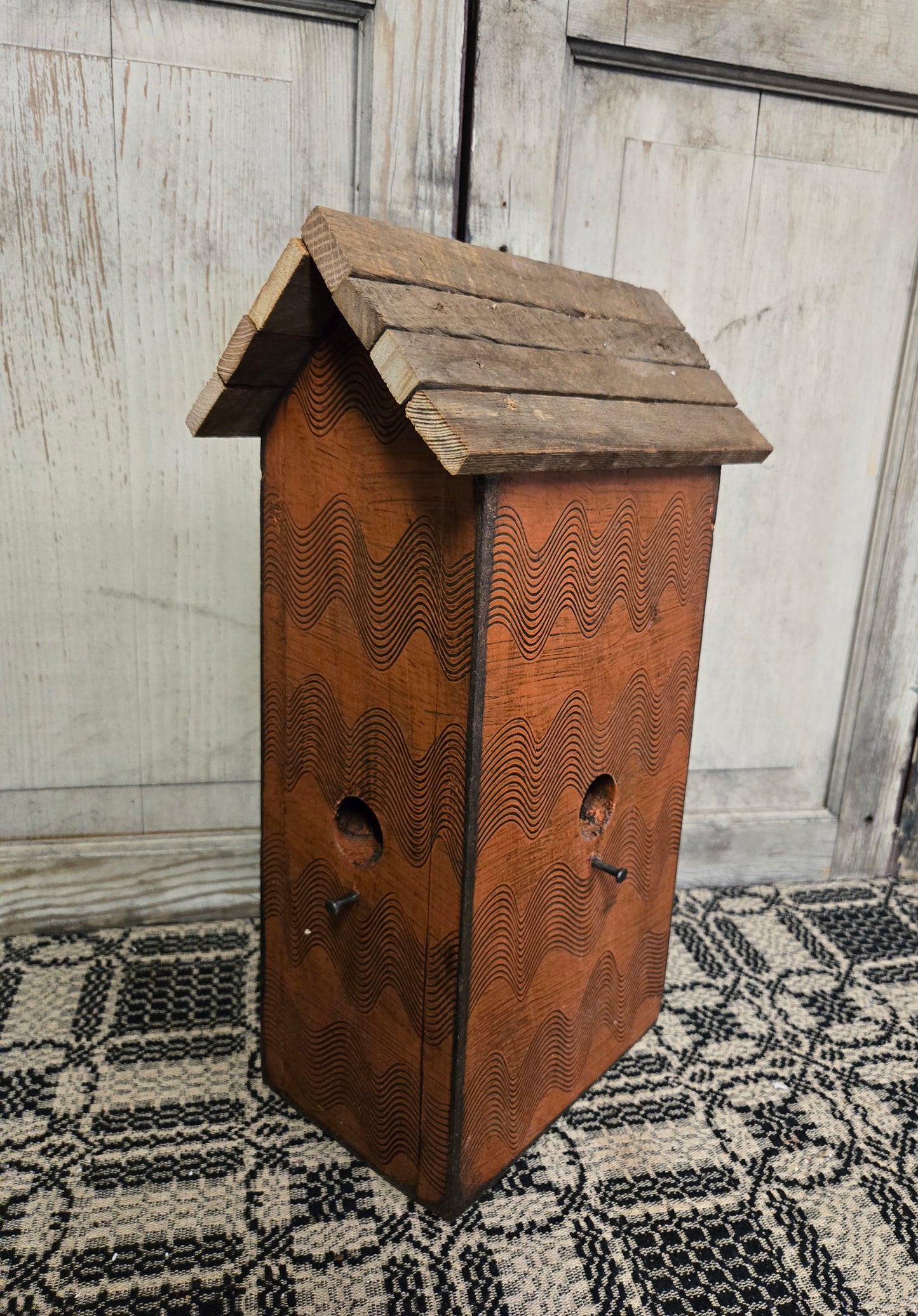 Collection of Combed Birdhouses