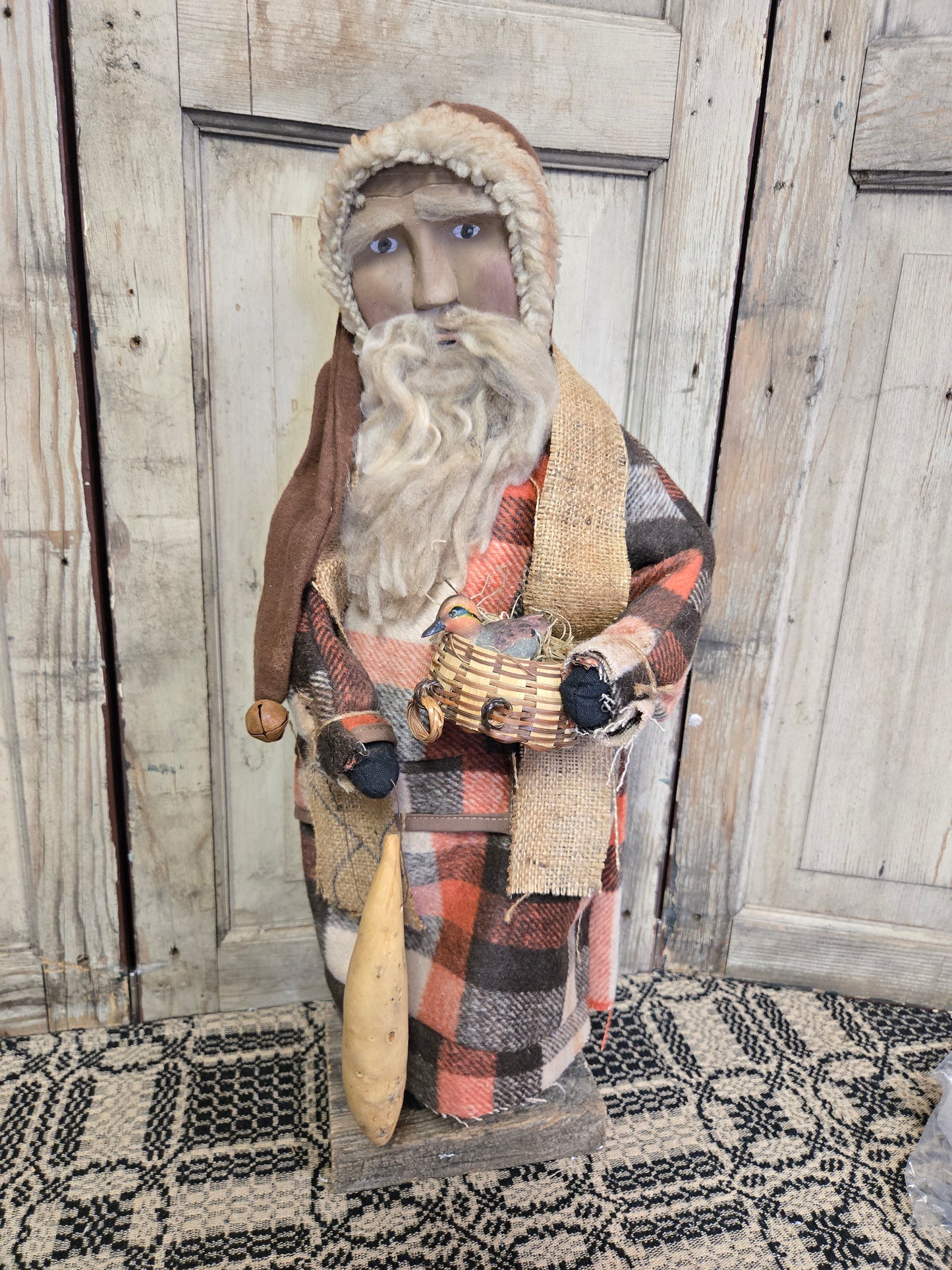 Primitive Santa with Gourd