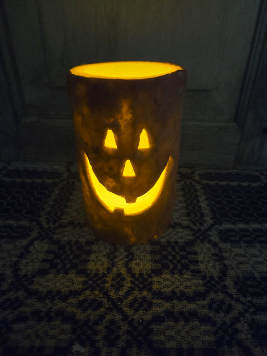 Jack O Lantern Timer Pillar