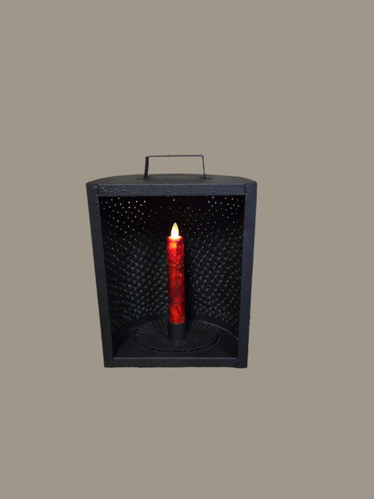 Mantle Light in Textured Black