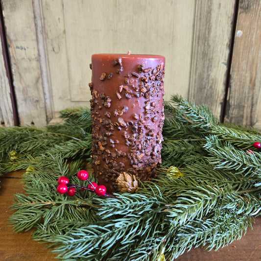 Country Inn Pillar Candle 3 x 6