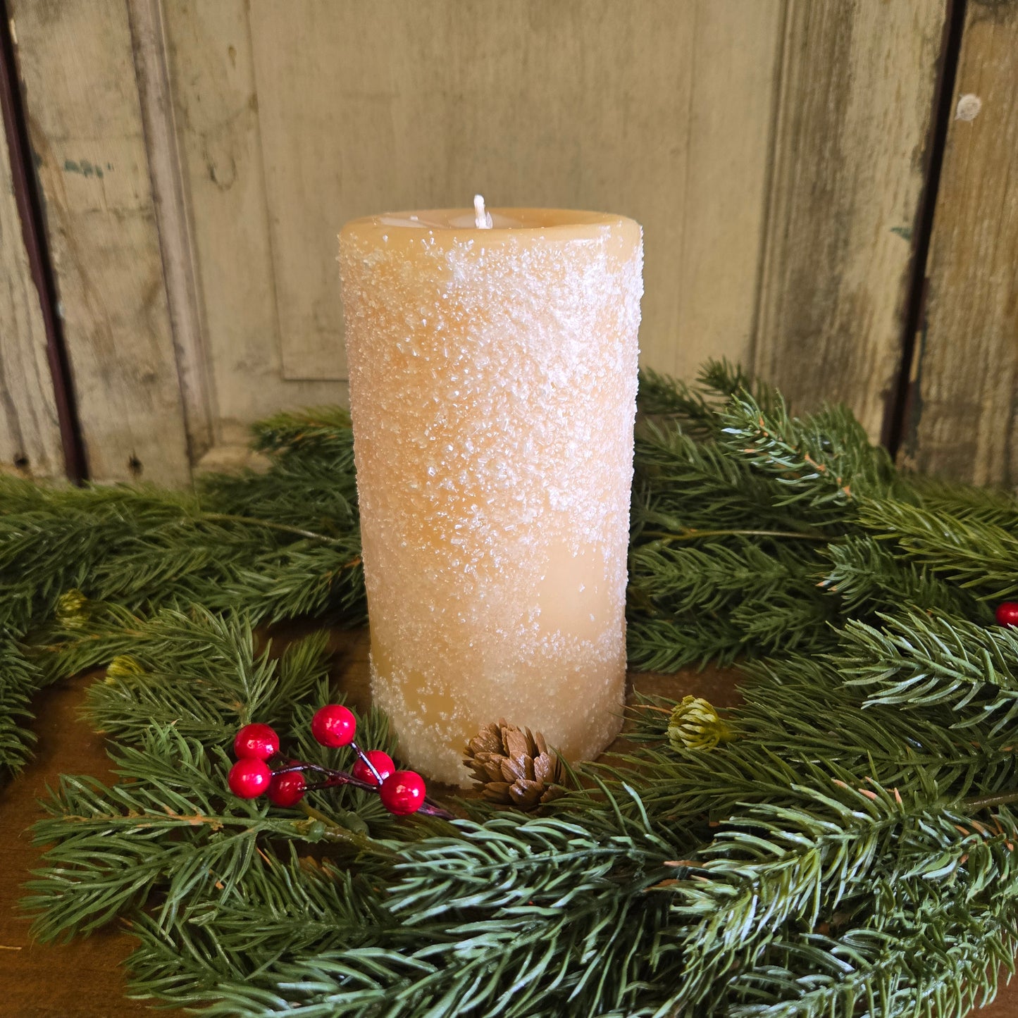 Vanilla Bean 3 x 6 Pillar Candle