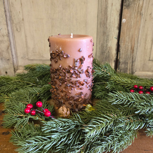 Spice Cake Pillar Candle 3 x 6