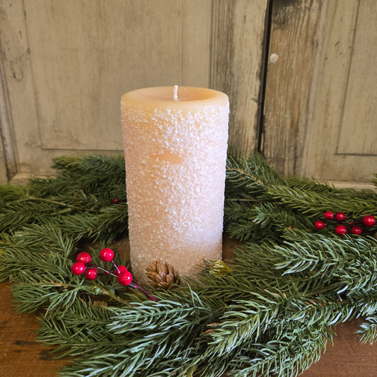 Sugar Cookie Pillar Candle 3" x 6"