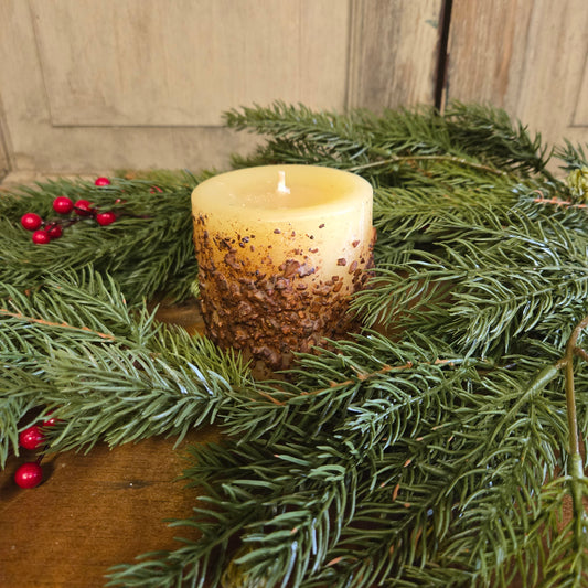 Dutch Apple Pie Pillar Candle 3" x 3"