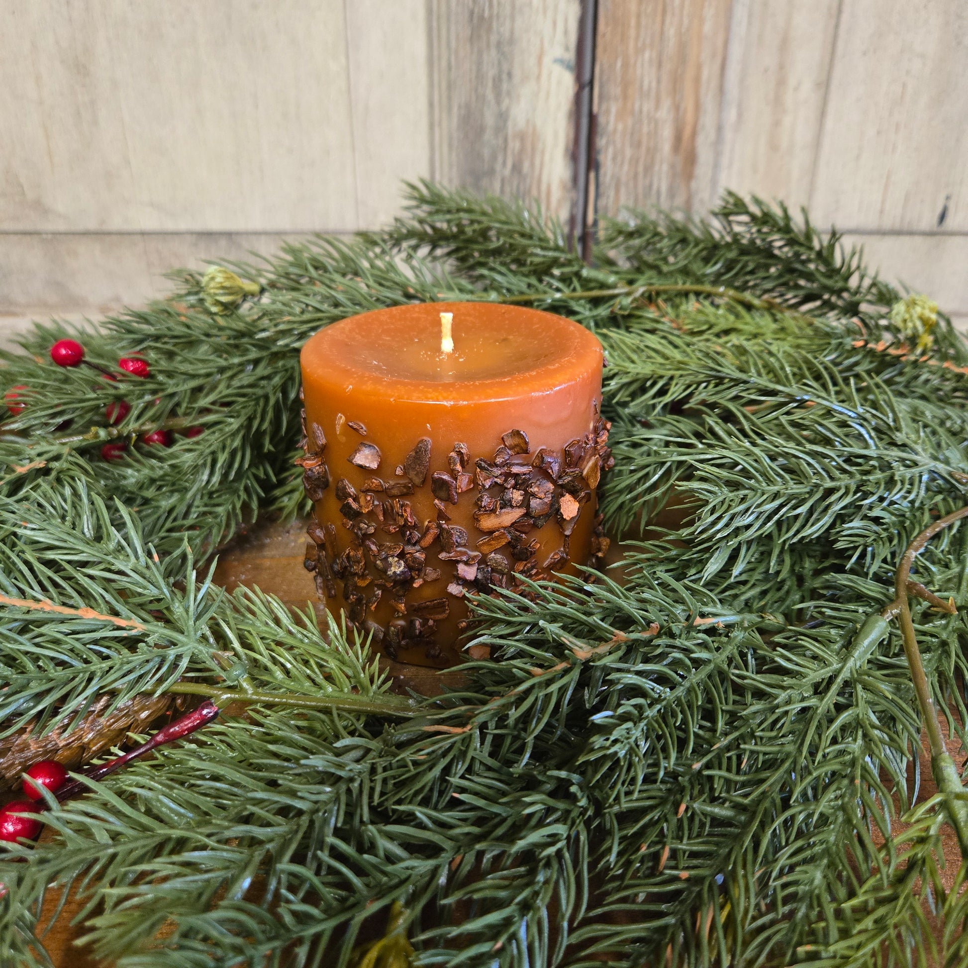 Banana Nut Bread Pillar Candle 3" x 3"