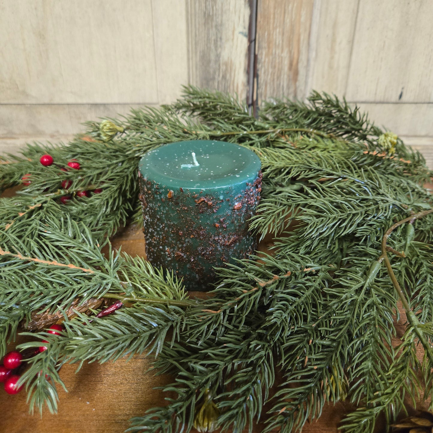 Enchanted Forest Pillar Candle 3" x 3"