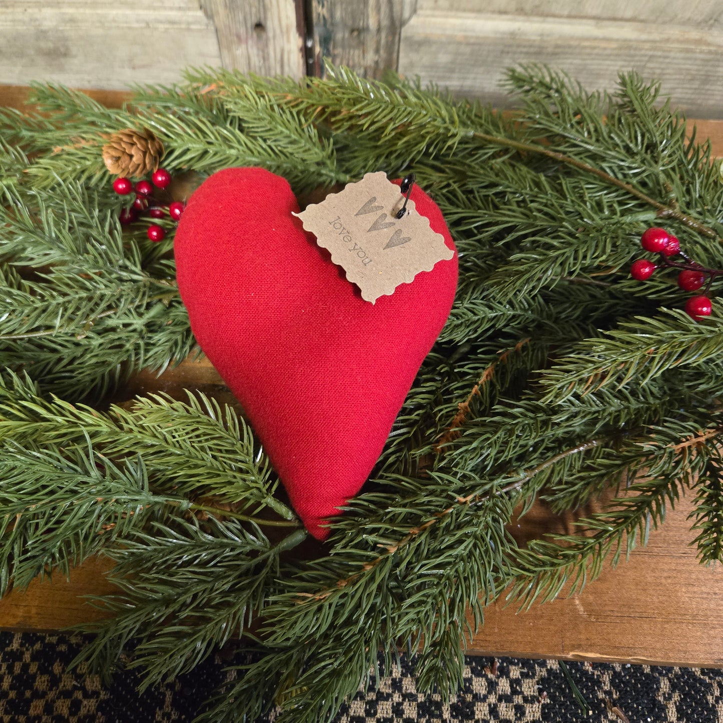 Primitive Heart Ornament/Bowl Filler