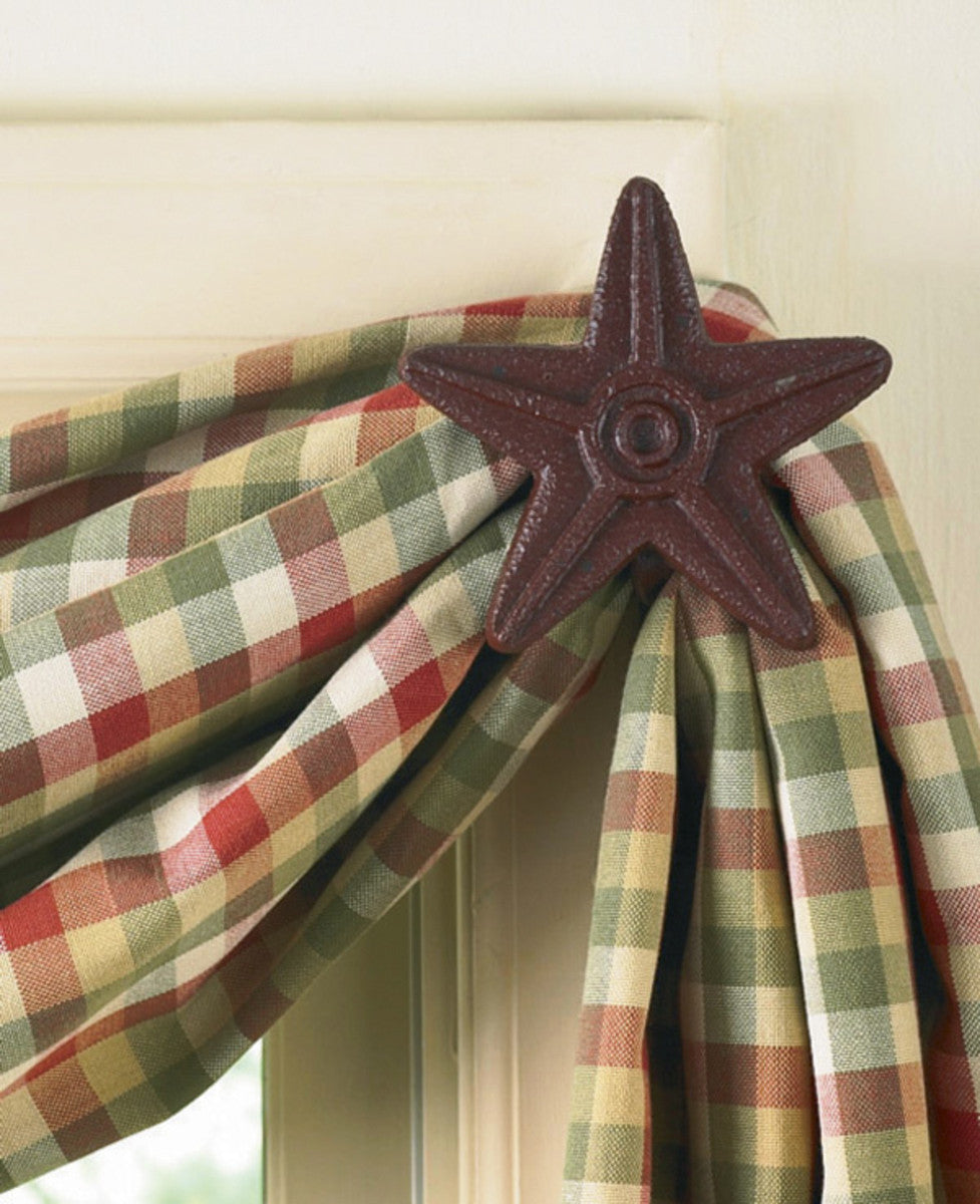 CAST STAR CURTAINS HOOK - RED
