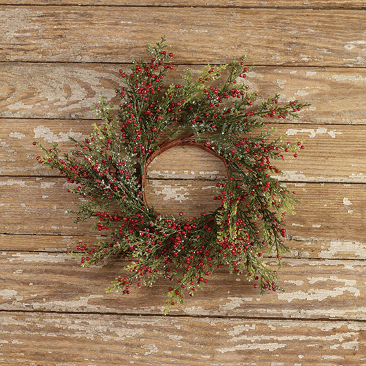 10" Mini Berry Cedar Ring