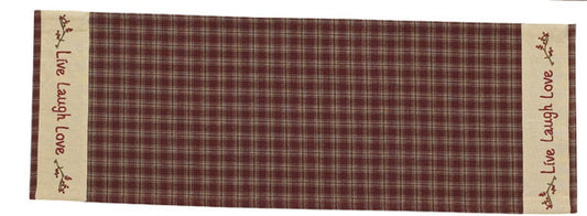 Sturbridge Live Table Runner - 36"L - Wine