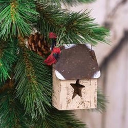 Tin Roof Star House Ornament