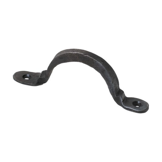 Rounded Wrought Iron Cabinet Pull Handle