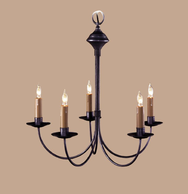 Eastham Wrought Iron Chandelier