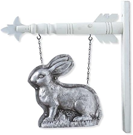 10 INCH SILVER RESIN EMBOSSED BUNNY CANDY MOLD ARROW REPLACEMENT