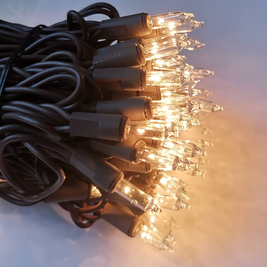 35 Count Brown Wire Lights