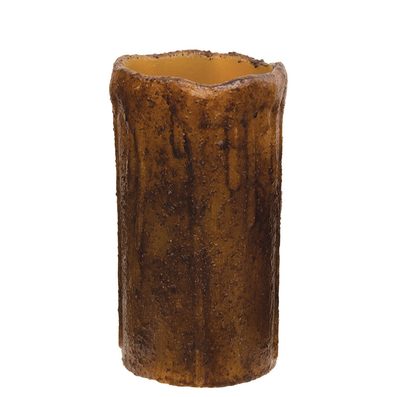 Burnt Mustard Timer Pillar - 3" X 6"