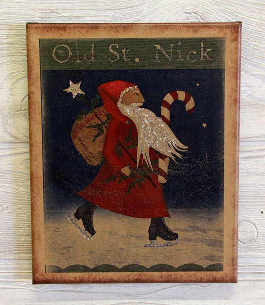 8X10 Old Saint Nick
