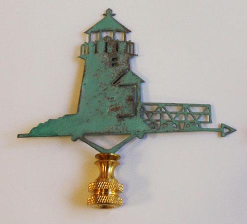 Lighthouse Lamp Finial