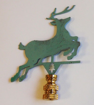 Deer Lamp Finial