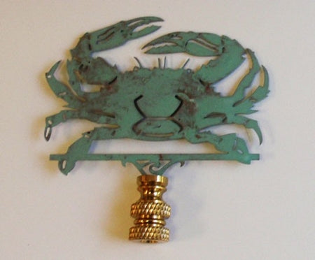 Crab Lamp Finial
