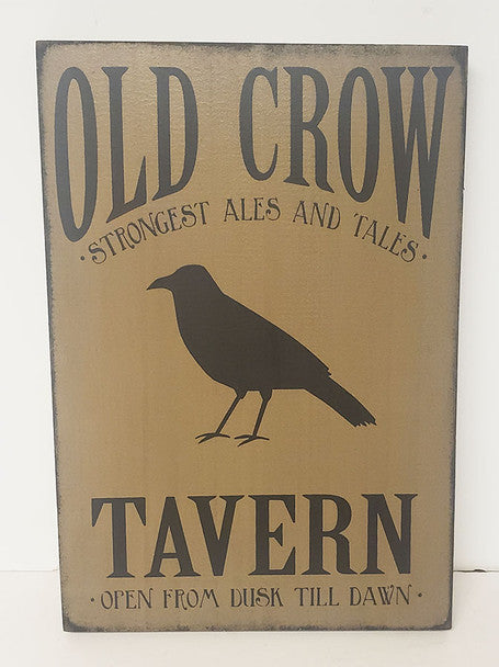 Old Crow Tavern Sign