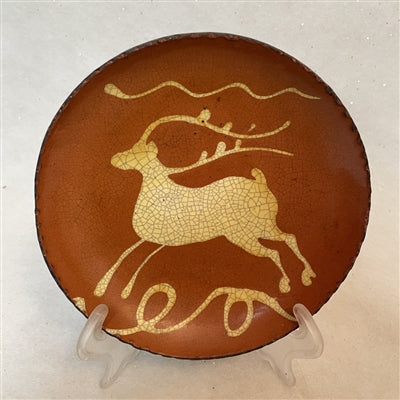 Quilled Leaping Stag Plate
