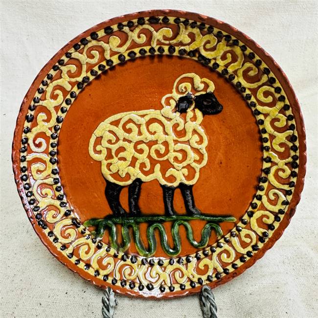 Collection of 6" Round Plates - Turtle Creek Pottery from the Workshops of David T. Smith