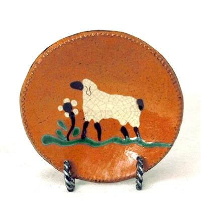 Small Quilled Sheep Plate