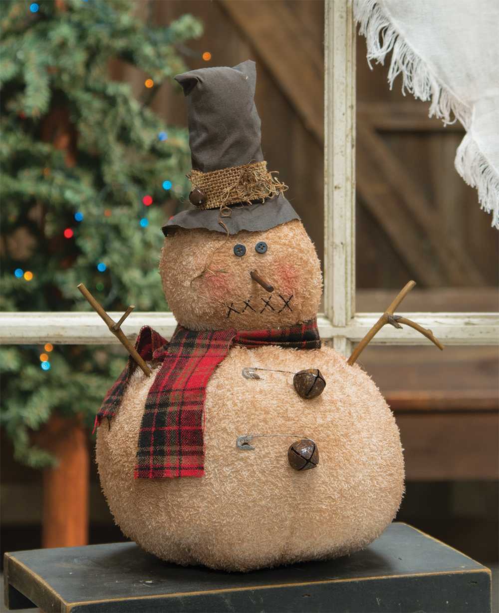 Jingle Bell Snowman Doll