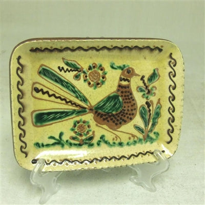 Bird and Floral Plate