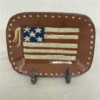Small Flag Plate
