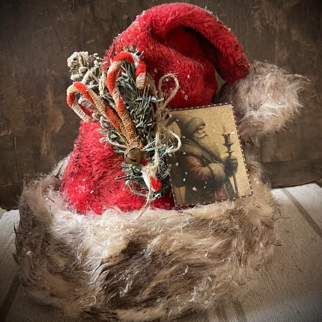 Primitive Santa Hat