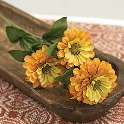 Golden Zinnia Spray