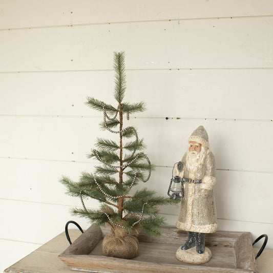 24" FOXTAIL PINE TREE W/BURLAP BASE