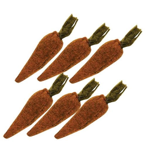 Felt Carrots