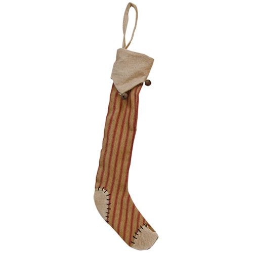 Rustic Skinny Stocking 11"