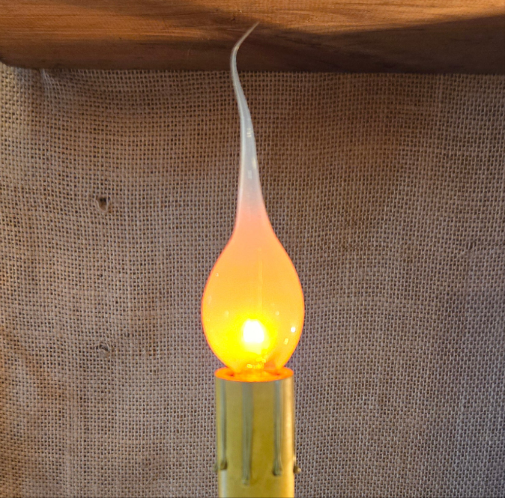 3 Watt Flicker-Flame Candle-Lite Light Bulb