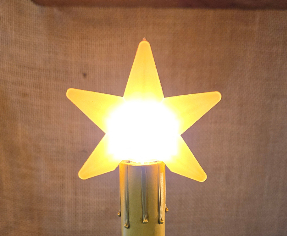 Star Silicone Warm Bulb - Large