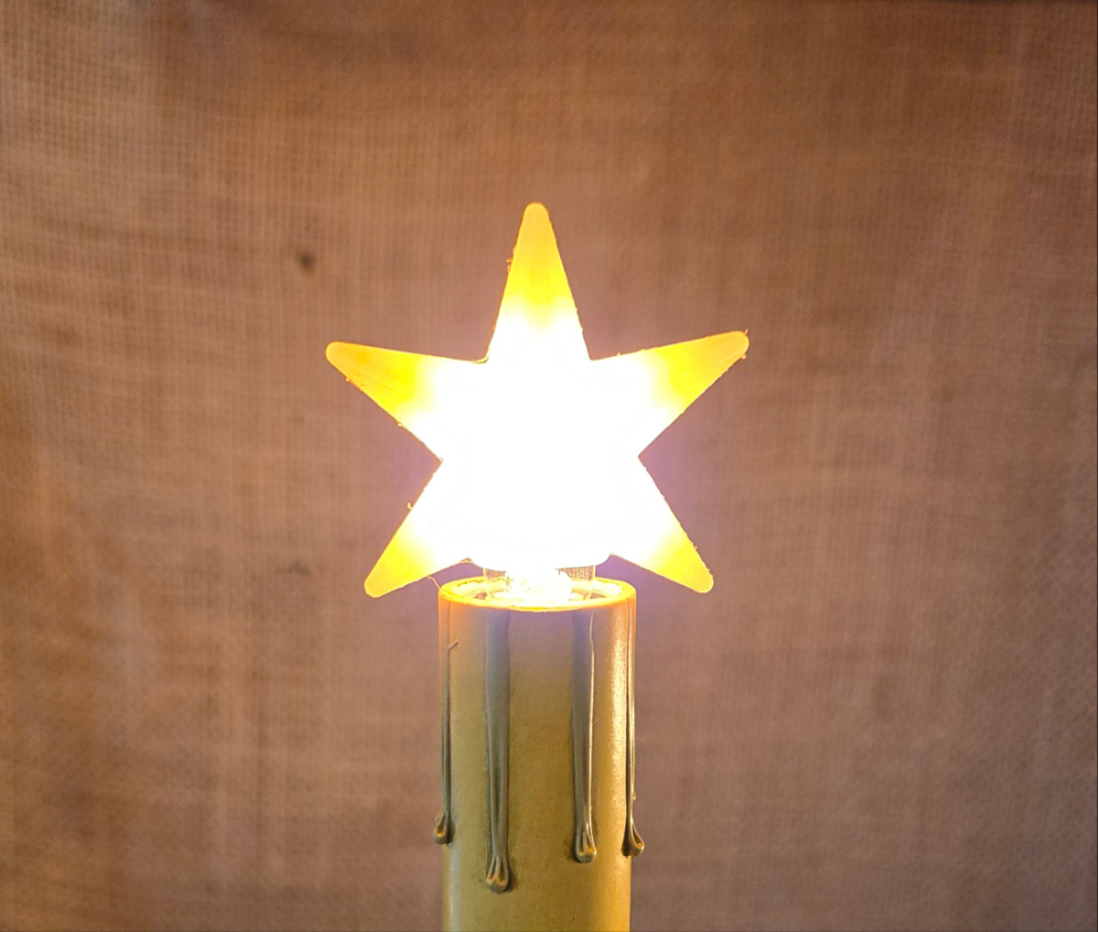 Star Silicone Warm Bulb - Medium