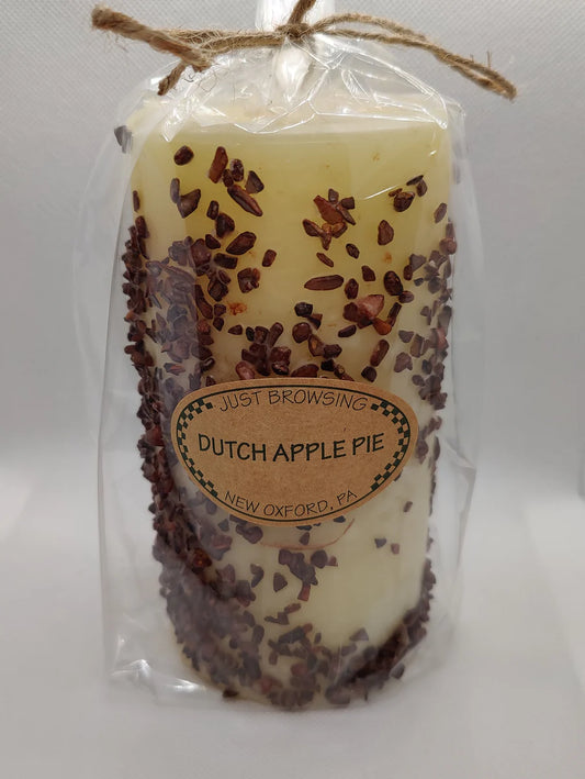 Dutch Apple Pie Pillar Candle 3 x 6