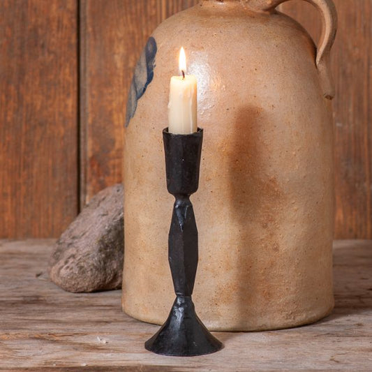 6.5-Inch Easton Cast Iron Taper Candle Holders