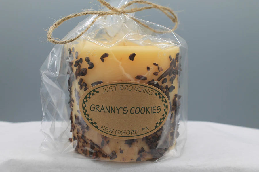 Granny's Cookies Pillar Candle 3 x 3