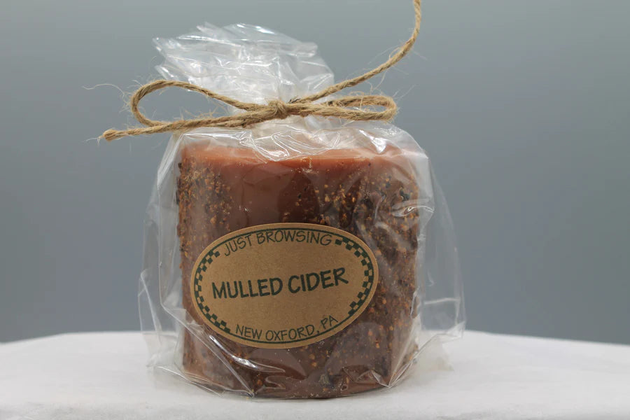 Mulled Cider Pillar Candle 3 x 3